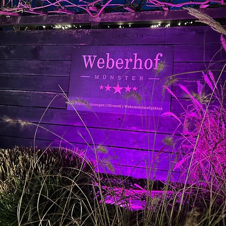 Hotel Weberhof-Muenster Glamping Zewnętrze zdjęcie